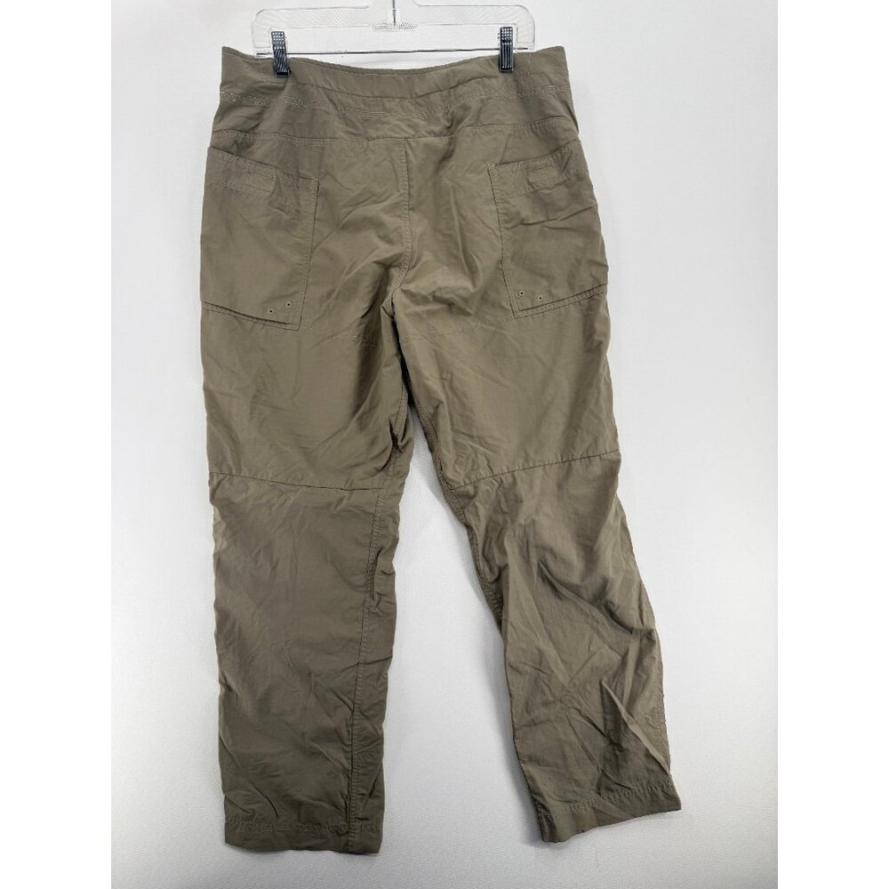 Mountain Hardwear Pants Mens L 30" Khaki Hiking Quick Dry Belt OM3913 - Picture 3 of 12